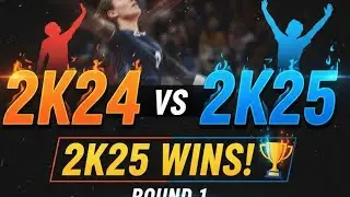 2K25 Dominates 2K24 😱 | Volleyball Match Round 1 Highlights
