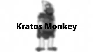 Kratos Monkey an Art for @Monkey-TinyBrain  (read the desc)