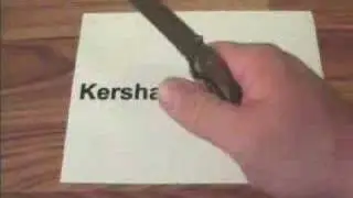 Kershaw Vapor Knife 1640 Demonstration