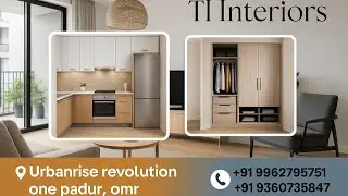 Stunning 3BHK Apartment Interior Design in Chennai | TI Interiors Transformation Tour| 2L budget 