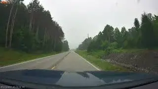 Bobcat Crossing IN135 north of New Salisbury July 13, 2025