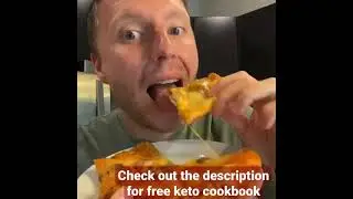 Cheese Crust Breakfast Pizza | Easy Keto Recipe | #shorts #youtubeshorts #pizza