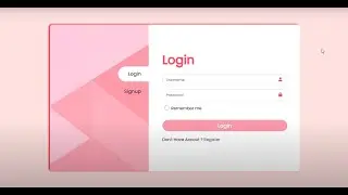Responsive Login & Register Page