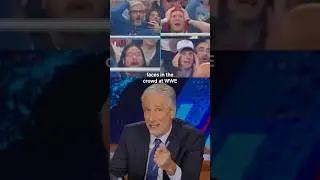 Who looks more stunned? The WWE crowd or the media after Trump met with Zelenskyy #dailyshow