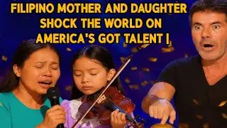 Filipino Mother and Daughter Shock the World on America&rsquo;s Got Talent | Simon Cowell Golden Buzzer!