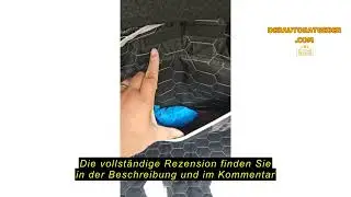 Produktbewertung Oasser Kofferraumschutz Hund Kofferraum Schutzmatte 185x103cm Universal Auto 600D m