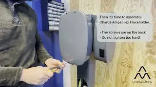 Charge Amps Flex, An installation example
