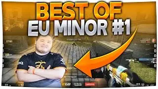 flusha Sick CLUTCH - Best of EU MINOR #1 (CS:GO)