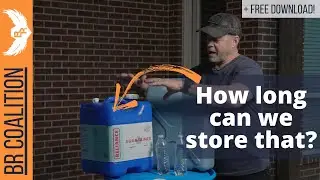 How to Store Water for Emergencies | How Long Can You Store Water - ANSWERED!