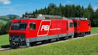 Überfuhr der AB Ge 4/4 1 von Gossau SG nach Gais