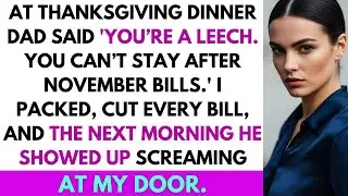 At Christmas Dinner, My Dad Announced “You're a Leech. You Can’t Stay Here Anymore”. So I Left