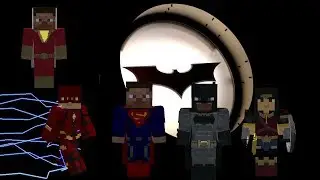 DCEU Justice League Characters In Minecraft (Legends Mod)