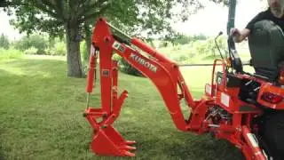 BX25D-1 Backhoe Removal & Re-Installation
