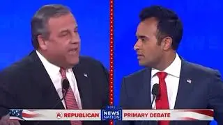 Presidential Debate: Former Governor Chris Christie tells Vivek Ramaswamy to shut up