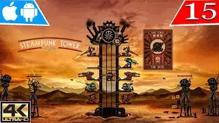 Steampunk Tower Gameplay Walkthrough Level 15 (4k-60FPS) [HINDI]