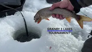 Granby 3 Lakes Ice Fishing Tournament | Panoptix Livescope