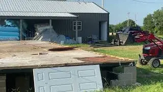 Frame Down end and Deck Demo