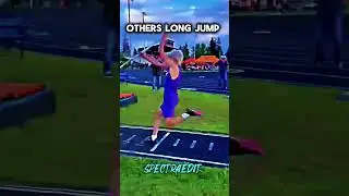 Others Long Jump Vs This One 💀☠️ #trollface #edit #trending #shorts
