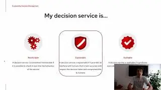 Trustworthy Decision Mgt: Explainable, predictive decision making helps us trust our decision models