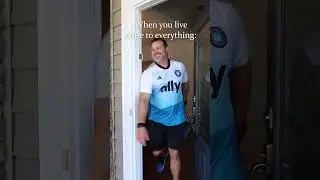 When you live close to everything....