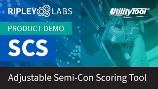 Ripley UtilityTool&reg; SCS Adjustable Cable Semi-Con Scoring Tool