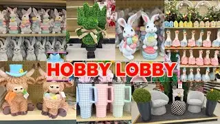 HOBBY LOBBY SHOP WITH ME || VALENTINE'S | EASTER & SPRING DECOR MUST-HAVES 🌼 #hobbylobby #shopping 