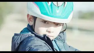 Eye of the tiger, Babymak just 2 months learning how to ride bicycle