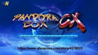 2021 Pandora Box CX 2800 in 1 Family Version Can Save Game Have 3P 4P games High score record 3D