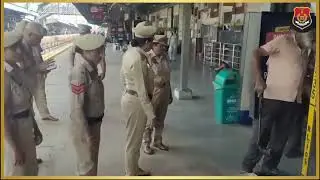 Police is intensifying #Security measures, including rigorous #SearchOperations at railway stations