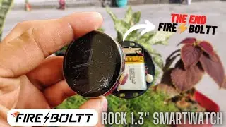 स्मार्ट वॉच गई काम से 😭| Fireboltt smartwatch crash | Fireboltt Rock