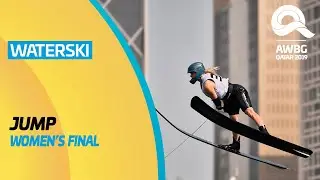 Waterskiing - Women's Waterski Jump Final | ANOC World Beach Games Qatar 2019 | Full Length