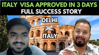 Italy Study Visa Approved in Just 3 Days 2025! Full Process Revealed | Ft. Hari Om
