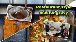 Restaurant Style Master Gravy Recipe 😋 | Ek Gravy Se 10 Sabzi | Hotel Secret