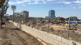 New Sidewalks Going in at Tapestry Walk - Anaheim