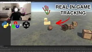 Hand tracking on Unity | OpenCV with py