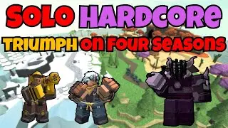 SOLO HARDCORE TRIUMPH  WITH NERFED SWARMER (NO GLICH OR BUG)