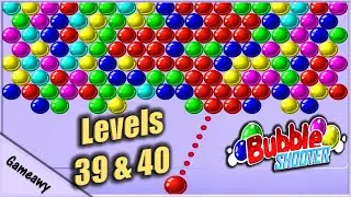 Bubble Shooter Game From Level 39 to Level 40 | बबल शूटर गेम | Bubble shooter gameplay #15 | Gameawy