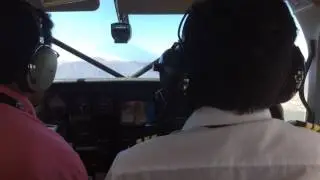 Flying over Nasca in Peru