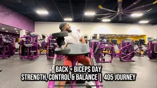 Back & Biceps Day | Heavy Pull Work + Arm Finishers | 405 Bench Journey