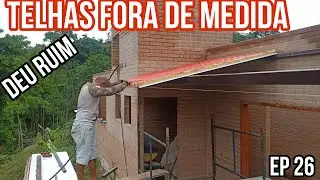 T. ECOLÓGICO TELHA COLONIAL SANDUICHE EP.26 telha com acabamento ruim, fora de medida, mas deu certo