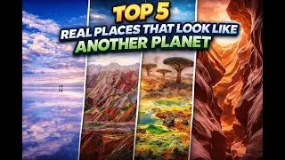 Top 5 Real Places That Look Like Another Planet | Alien Worlds on Earth