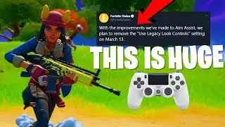 FORTNITE LEGACY SETTINGS GETTING REMOVED! *Fortnite New Update*