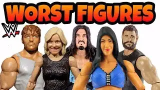 WORST WWE Action Figures EVER!!! Mattel Wrestling figures