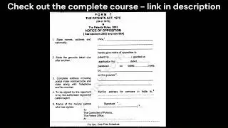 Patent Form 7: How to File Post-Grant Opposition: Step-by-Step Guide for Inventors