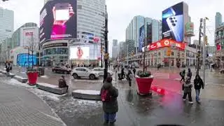 DUNDAS SQUARE - UHD 360 VIDEO - INSTA360 X4 - PLAY ON Meta Quest 3 OR Apple Vision Pro