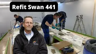 #️⃣1️⃣ Refitprojekt: Lackierung eines GfK - Klassikers Swan 441
