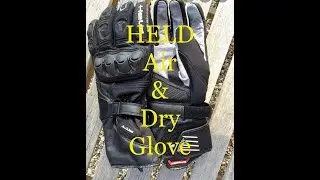 Held air and dry gloves