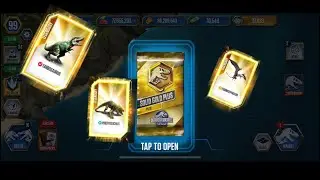 SOLID GOLD PLUS PACK & SOLID GOLD PACK- JURASSIC WORLD THE GAME (-100,000)