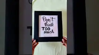 DIY Photo frame ideas | Quotes frame diy | carboard frame ideas | Scrap InBox