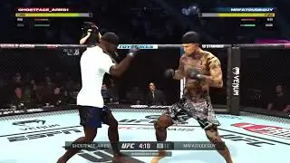 Taekwondo build UFC 5 K.O kick🦵💥🥋